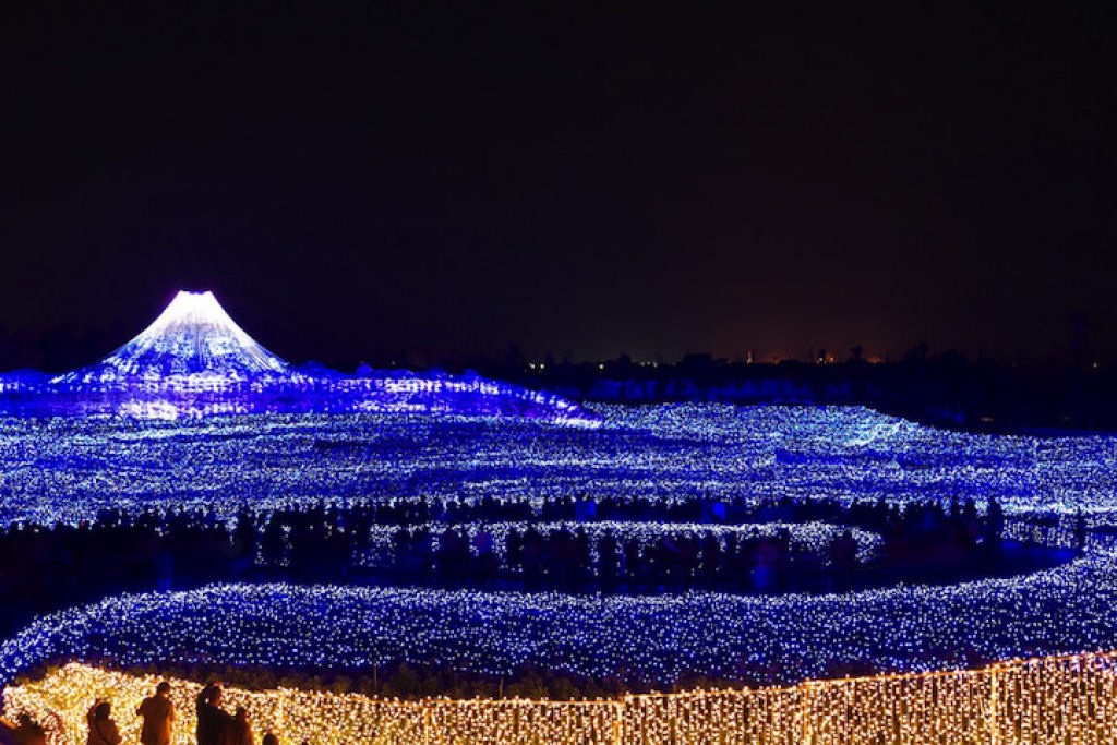 O espetacular festival das luzes de inverno no Japo 14