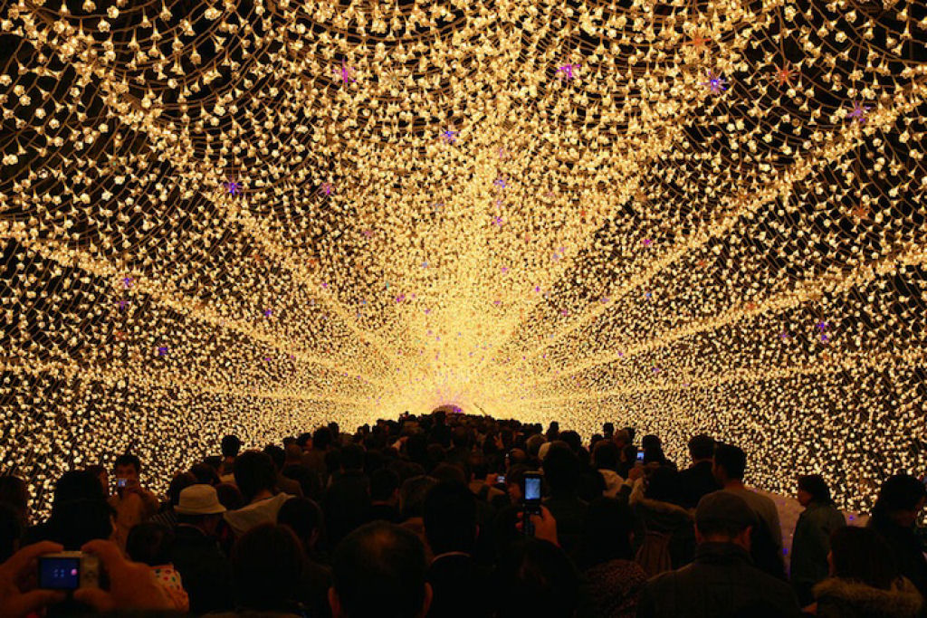 O espetacular festival das luzes de inverno no Japo 15