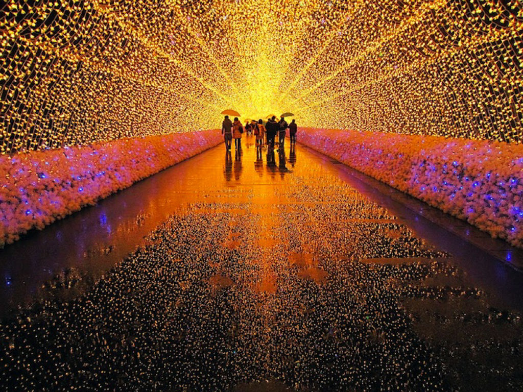 O espetacular festival das luzes de inverno no Japo 18