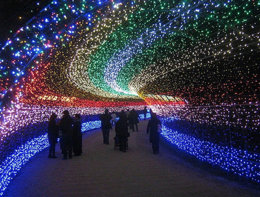 O espetacular festival das luzes de inverno no Japo 23
