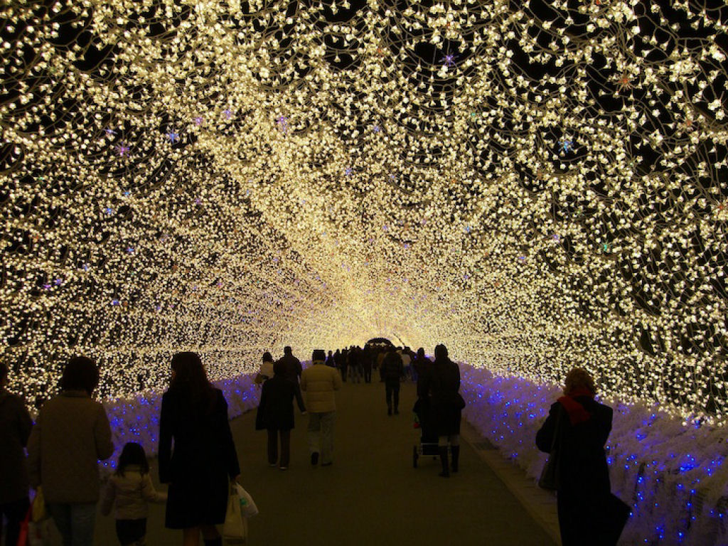 O espetacular festival das luzes de inverno no Japo 26