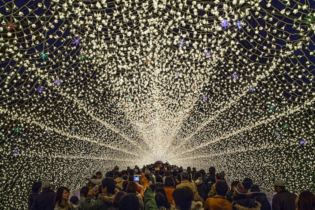 O espetacular festival das luzes de inverno no Japo 28