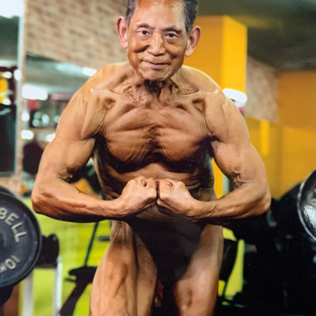 Fisiculturista de 86 anos quebra seu prprio recorde e se torna o mais idoso a competir no Japo