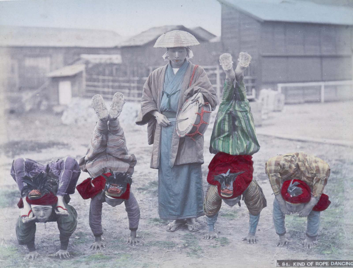 Fotos raras coloridas à mão da vida cotidiana em Meiji Japão, na década de 1890 01