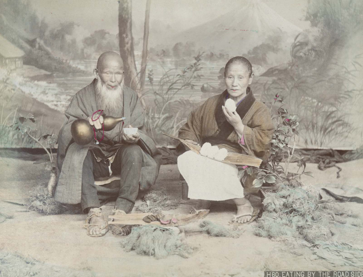 Fotos raras coloridas à mão da vida cotidiana em Meiji Japão, na década de 1890 09