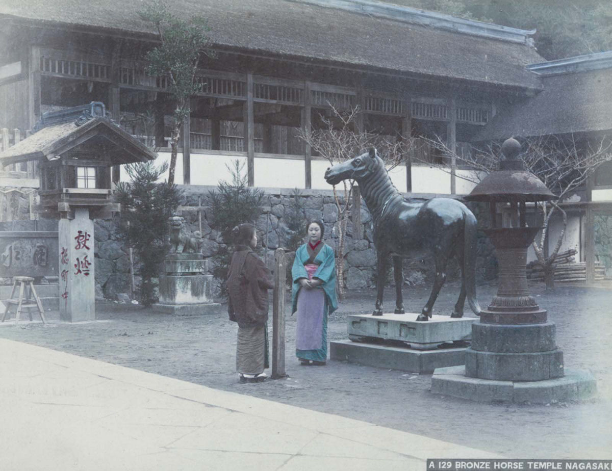 Fotos raras coloridas à mão da vida cotidiana em Meiji Japão, na década de 1890 17