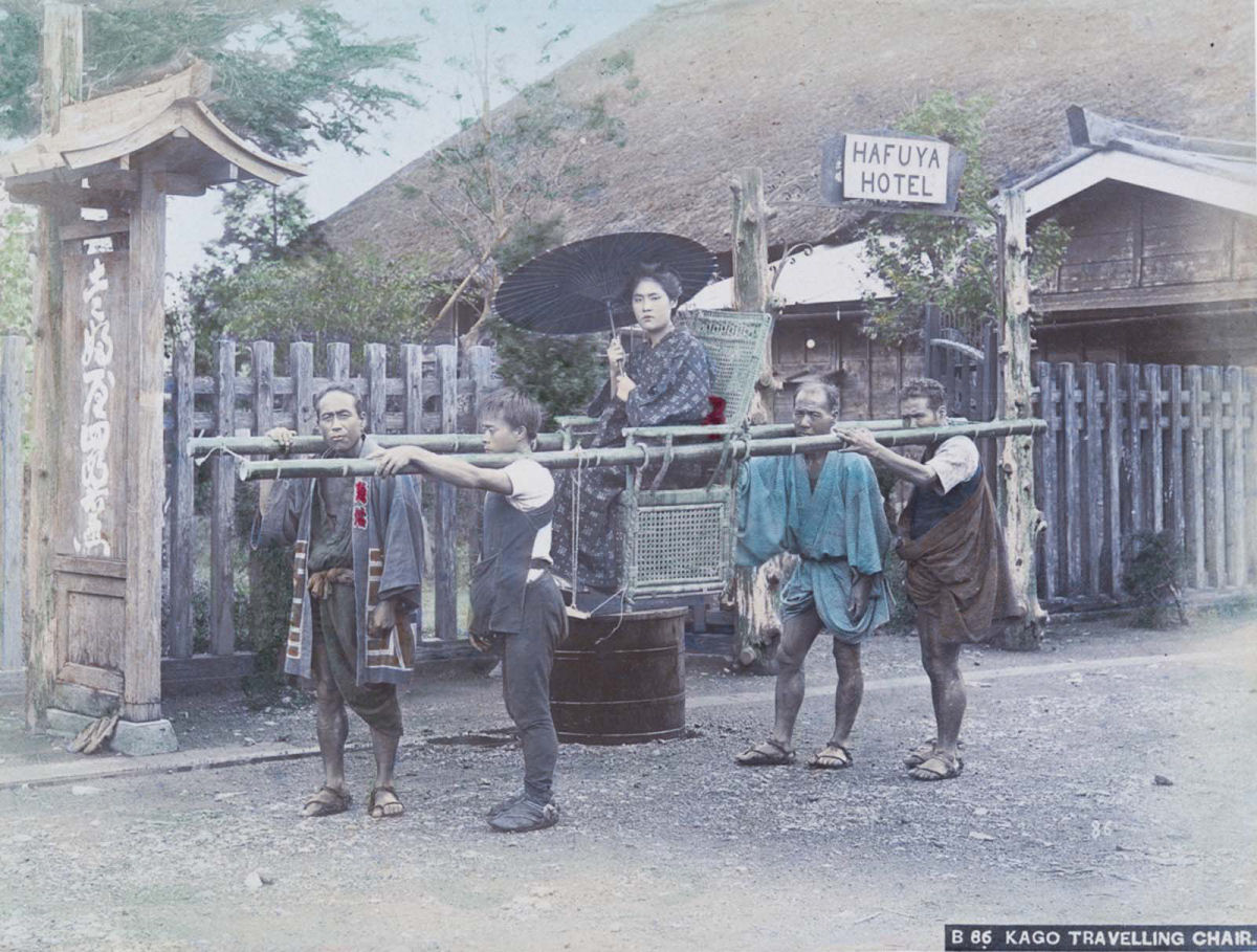 Fotos raras coloridas à mão da vida cotidiana em Meiji Japão, na década de 1890 28