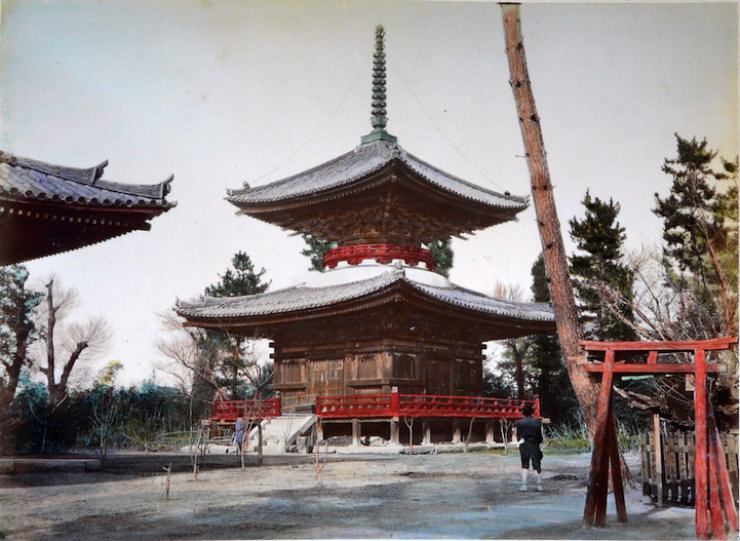 Espantosas fotografias coloridas  mo do Japo Antigo 16