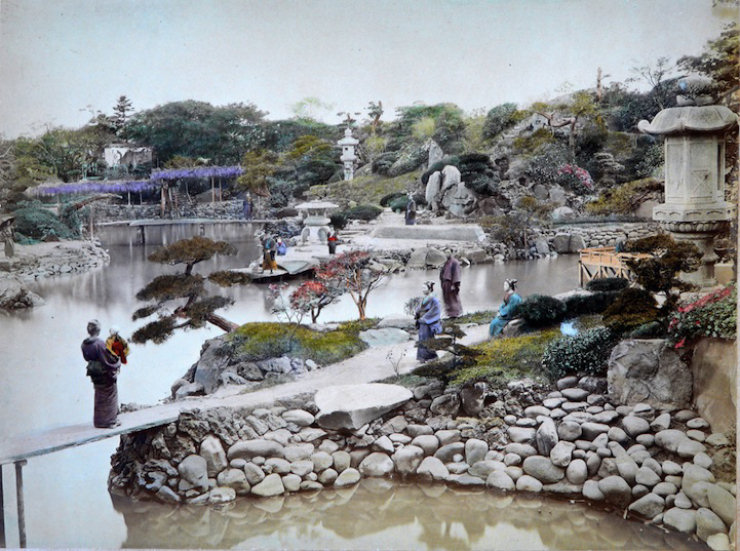 Espantosas fotografias coloridas  mo do Japo Antigo 17