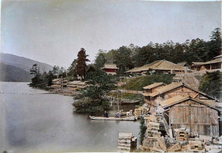 Espantosas fotografias coloridas  mo do Japo Antigo 18