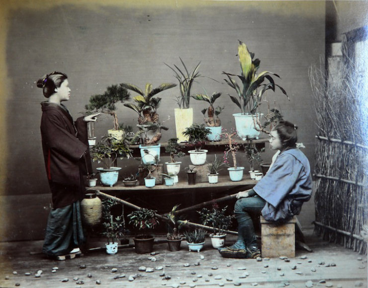 Espantosas fotografias coloridas  mo do Japo Antigo 22