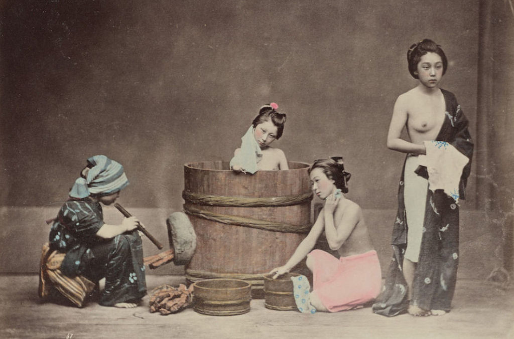 A vida e as tradies do Japo do sculo XIX em fotos colorizadas  mo 07