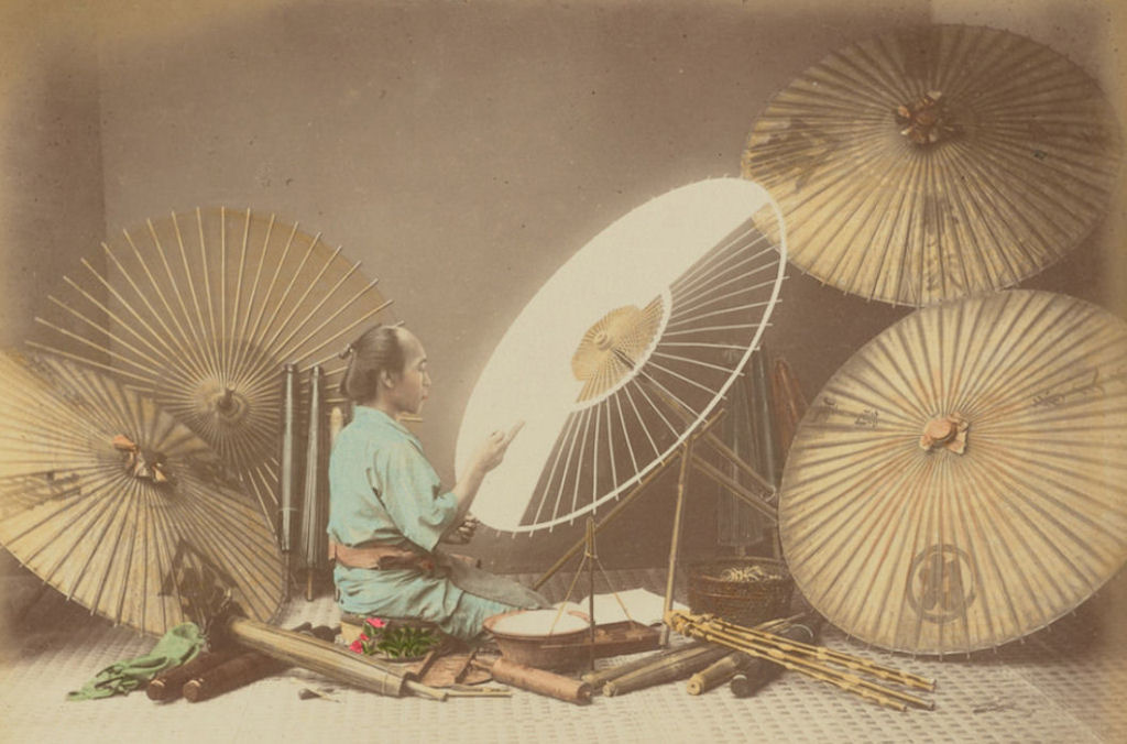 A vida e as tradies do Japo do sculo XIX em fotos colorizadas  mo 12