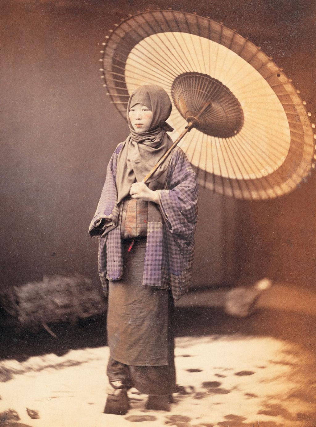 A vida e as tradies do Japo do sculo XIX em fotos colorizadas  mo 17