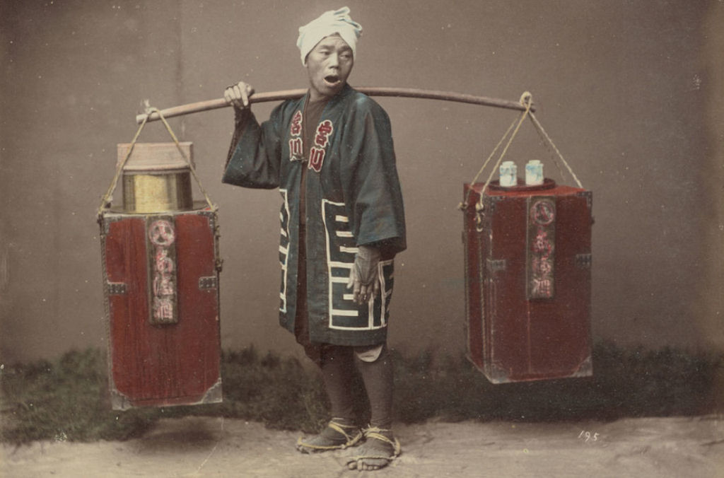 A vida e as tradies do Japo do sculo XIX em fotos colorizadas  mo 23