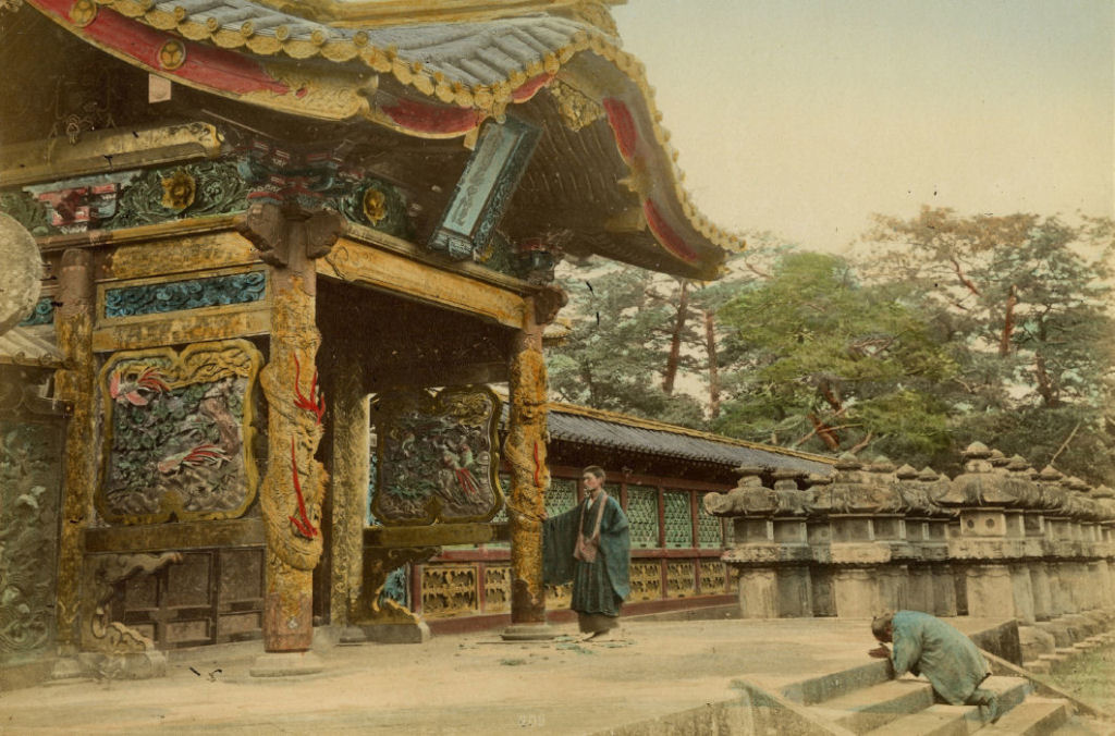 A vida e as tradies do Japo do sculo XIX em fotos colorizadas  mo 24