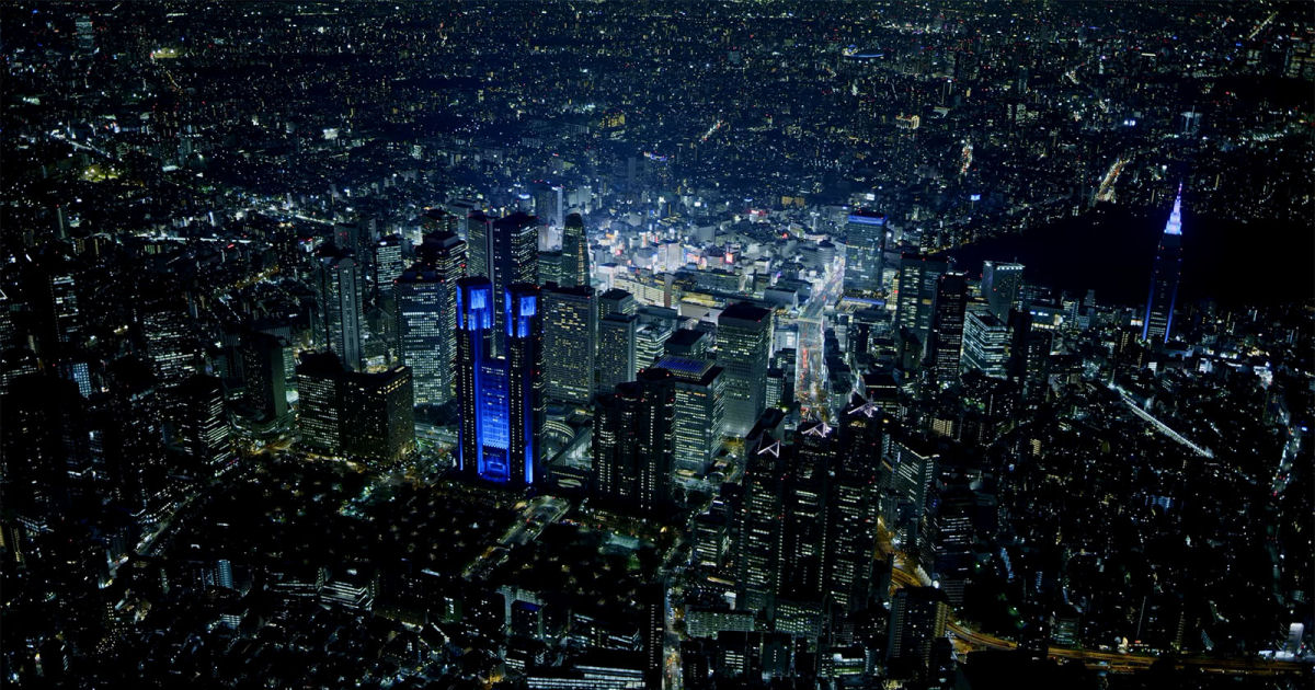 Imagens areas impressionantes capturam as vistas deslumbrantes do Japo em vdeo 8K
