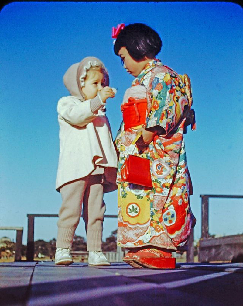A vida no Japo no ps-Segunda Guerra Mundial atravs de imagens coloridas fascinantes 27