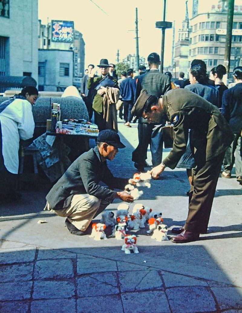 A vida no Japo no ps-Segunda Guerra Mundial atravs de imagens coloridas fascinantes 34