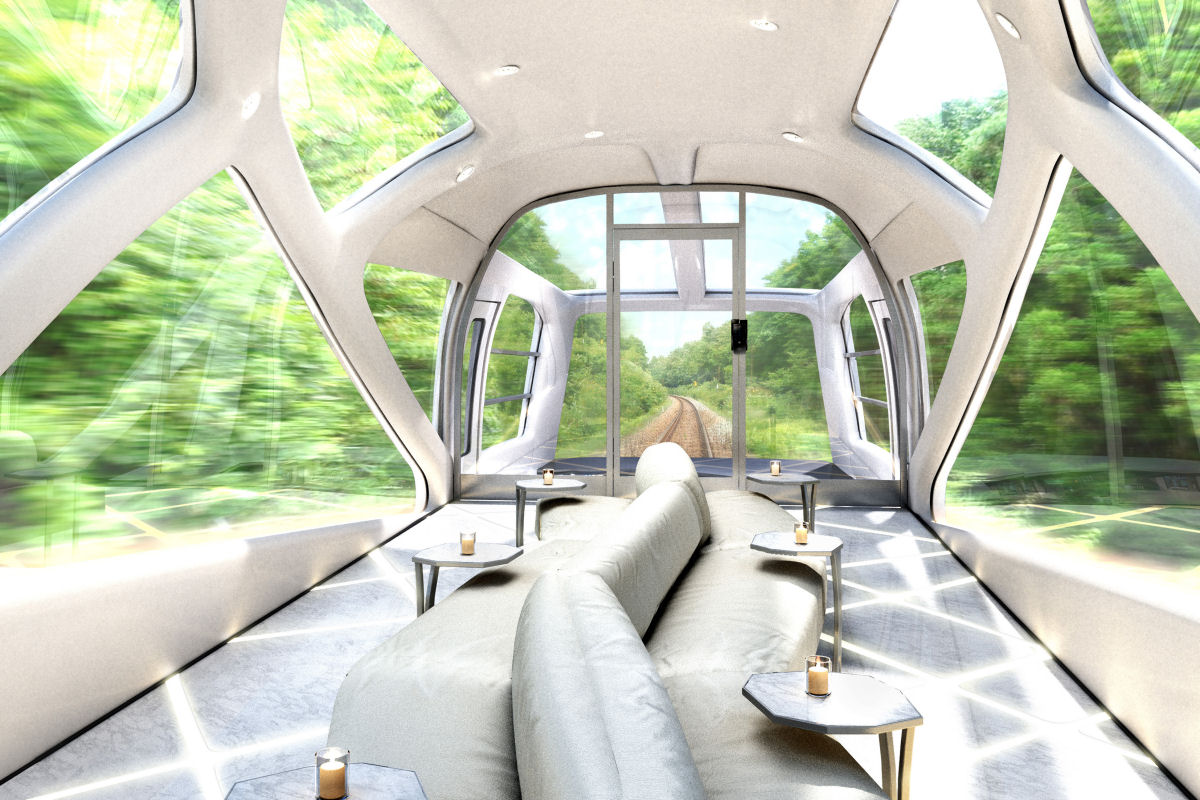 O interior do Shiki-shima: o trem mais luxuoso do mundo que atravessa o Japão 01