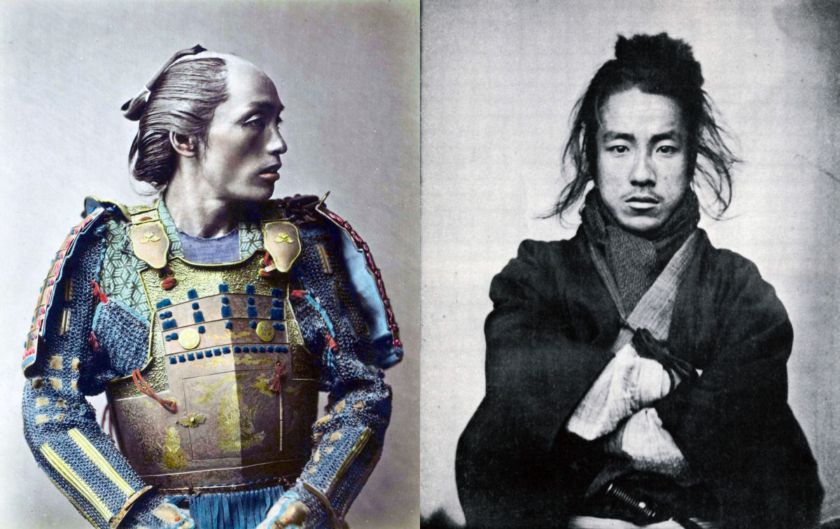 Os ltimos samurais em curiosas fotos do sculo XIX 01