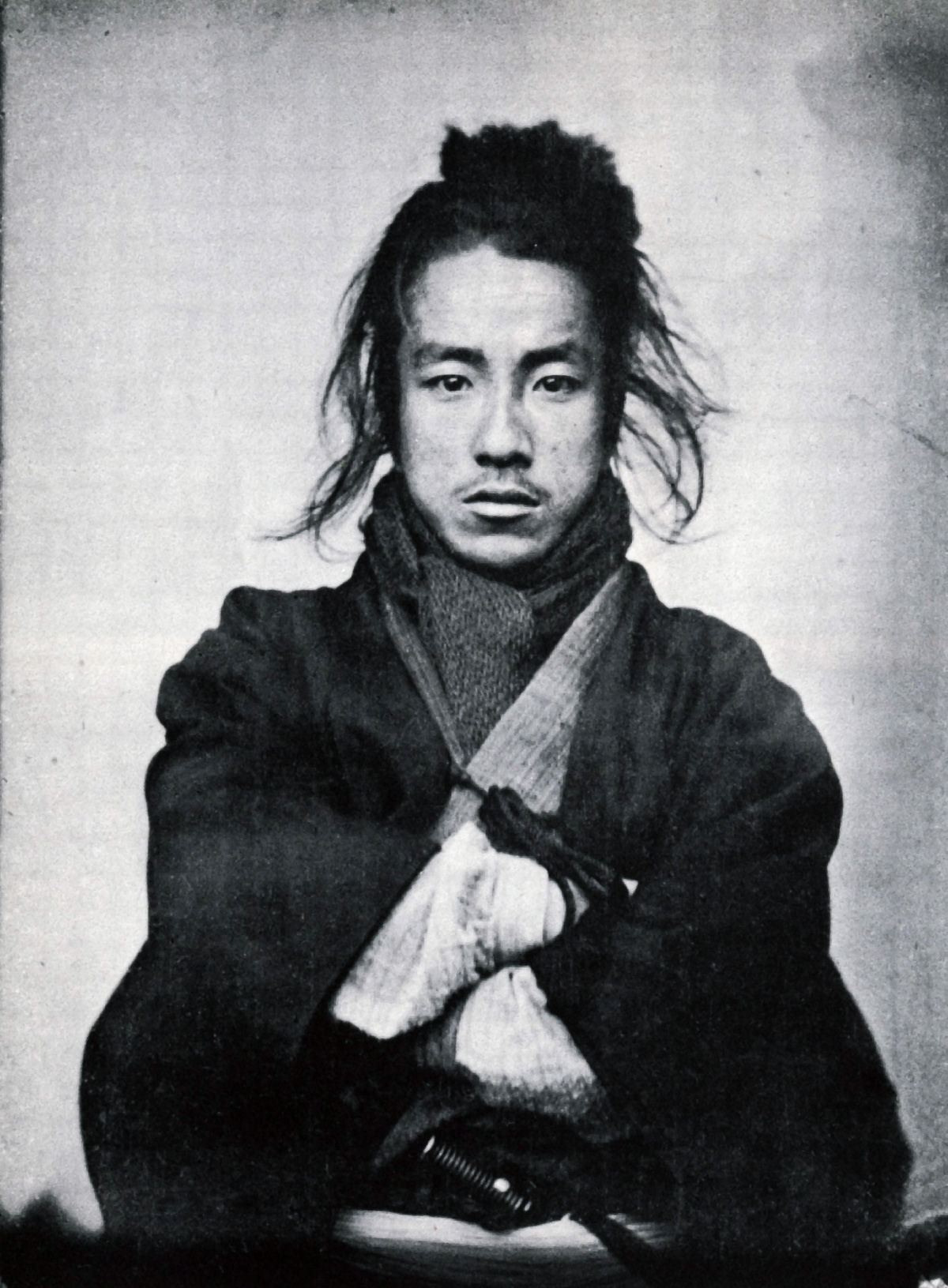 Os ltimos samurais em curiosas fotos do sculo XIX 16