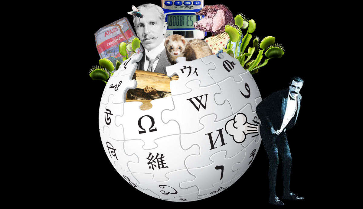 Os 100 artigos mais curiosos da Wikipdia