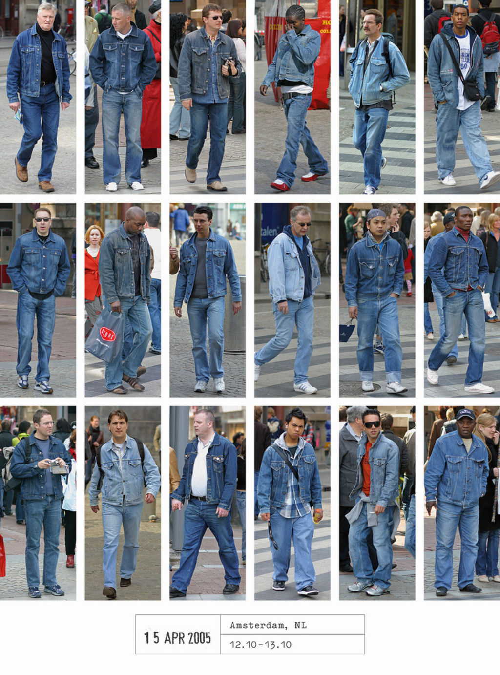 Este fotógrafo passou 20 anos documentando como todos nos vestimos iguais 01