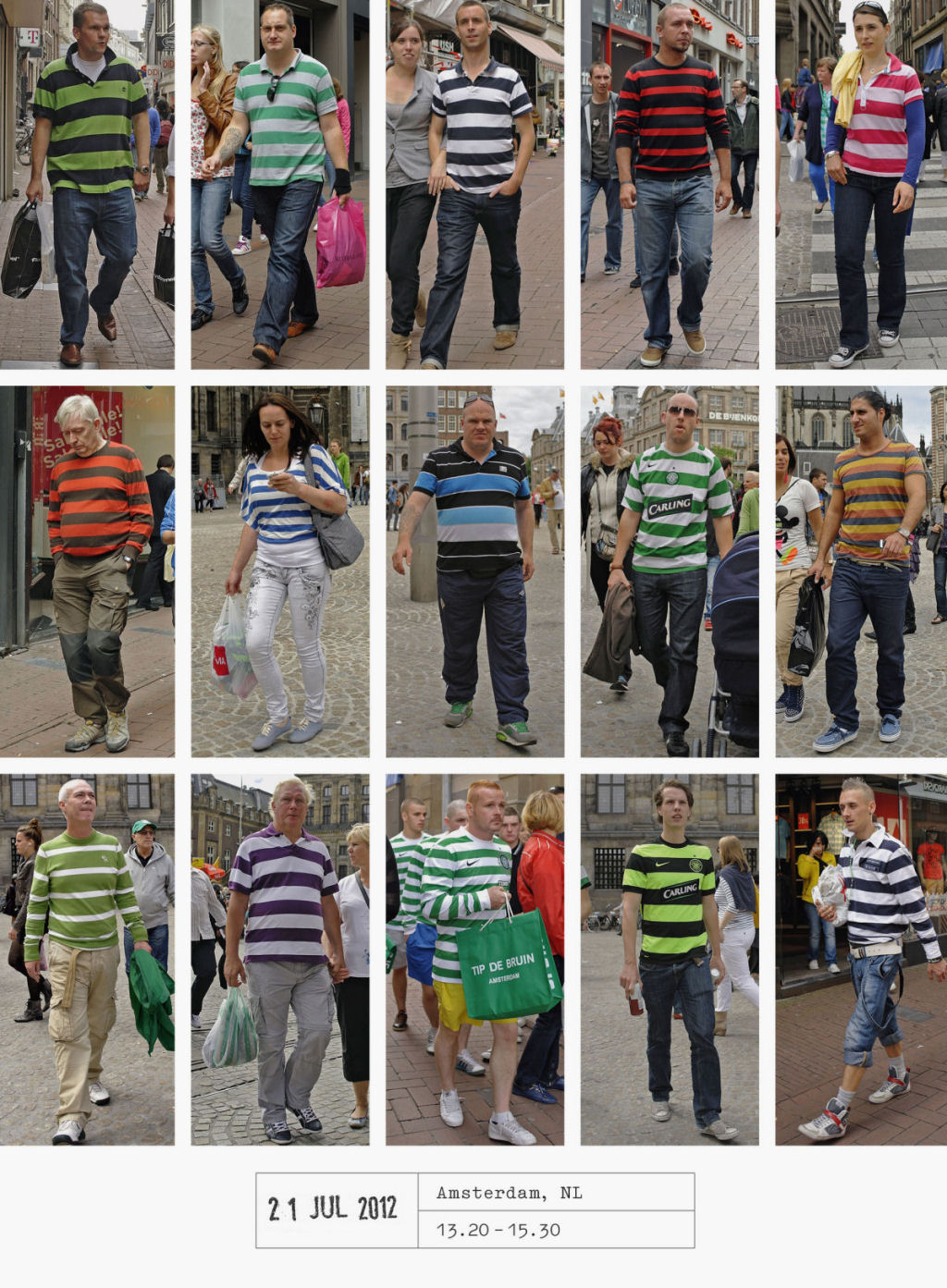 Este fotógrafo passou 20 anos documentando como todos nos vestimos iguais 10