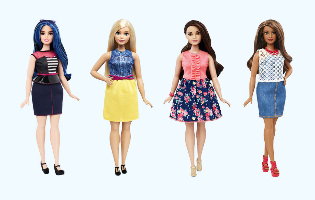Barbie lança 3 novas linhas de bonecas com formas corporais realistas 06