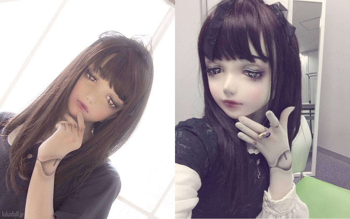 Lulu Hashimoto, uma assustadora boneca da vida real do Japo 01