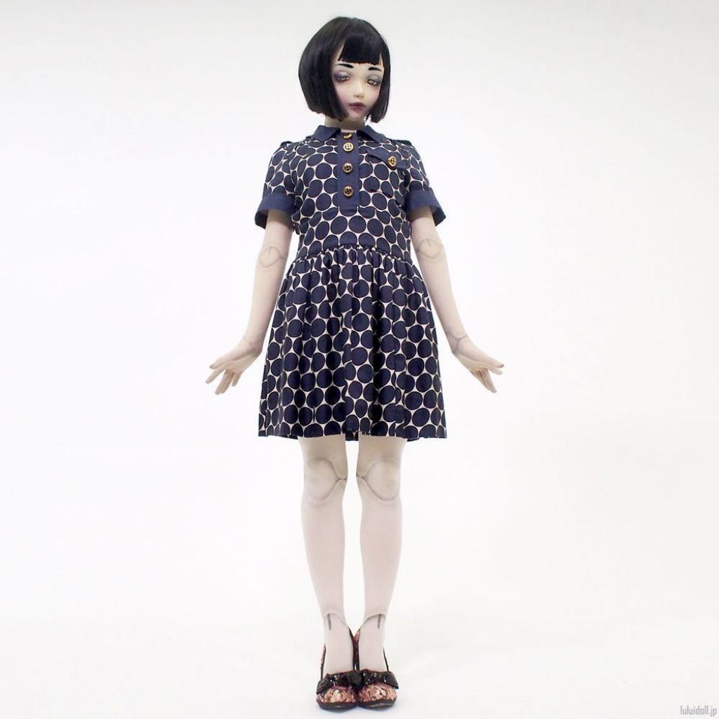 Lulu Hashimoto, uma assustadora boneca da vida real do Japo 08
