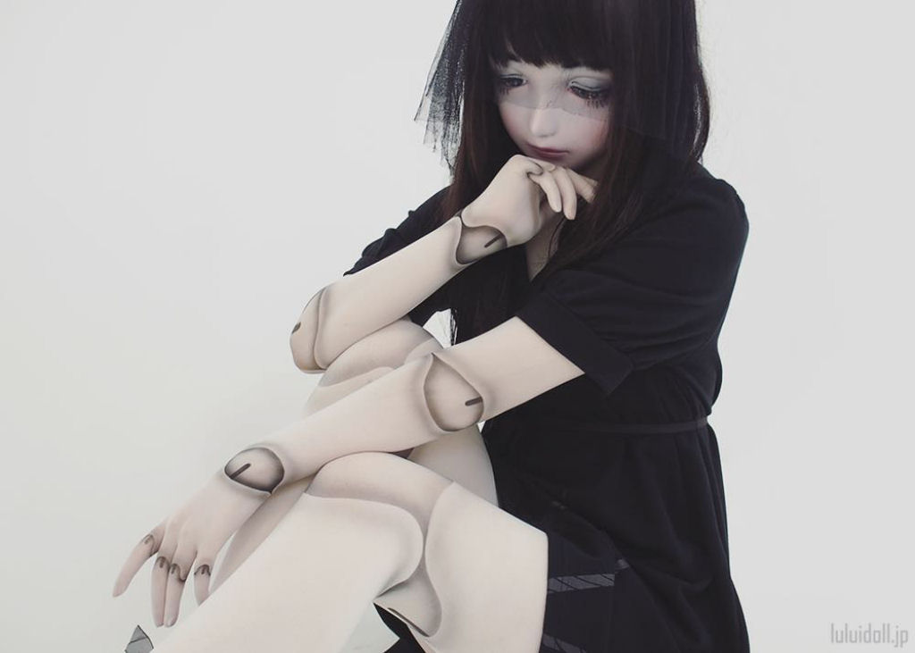 Lulu Hashimoto, uma assustadora boneca da vida real do Japo 10