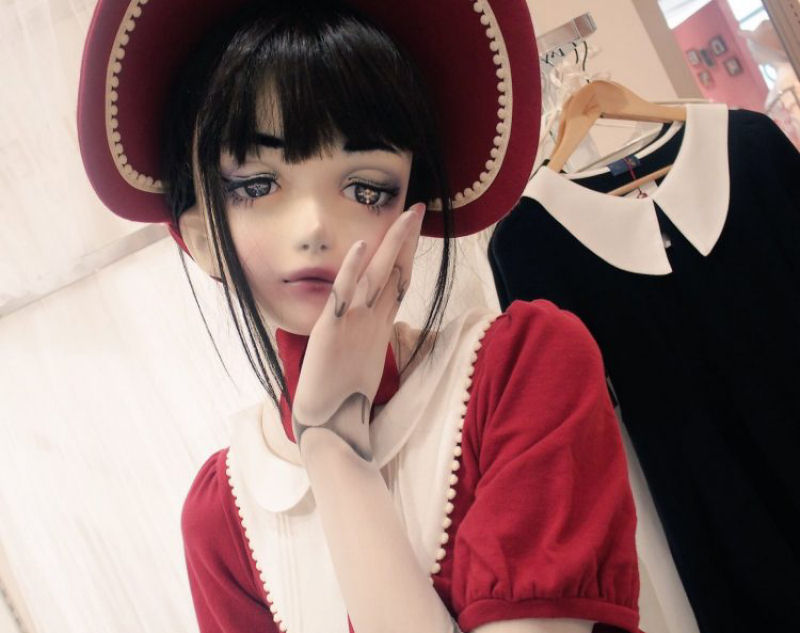 Lulu Hashimoto, uma assustadora boneca da vida real do Japo 11