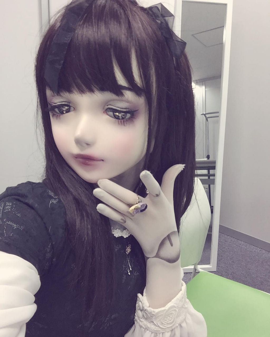 Lulu Hashimoto, uma assustadora boneca da vida real do Japo 12