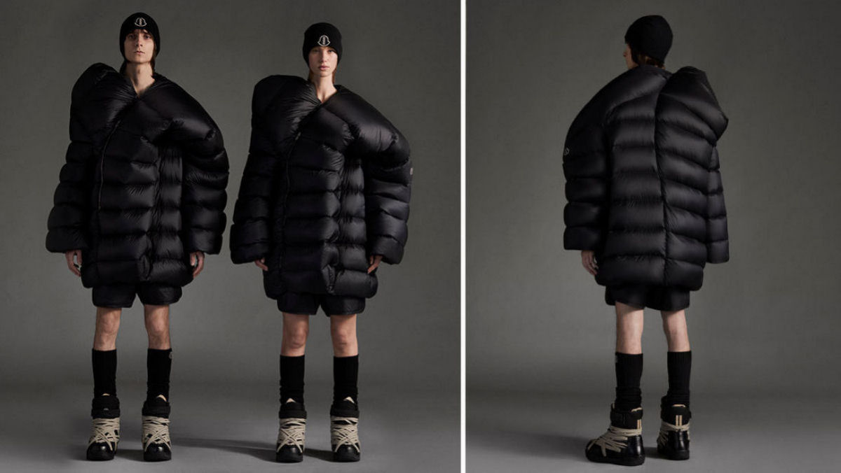 'Edredom dentro de um saco de lixo': a estranha jaqueta de luxo que custa mais de 15 mil reais