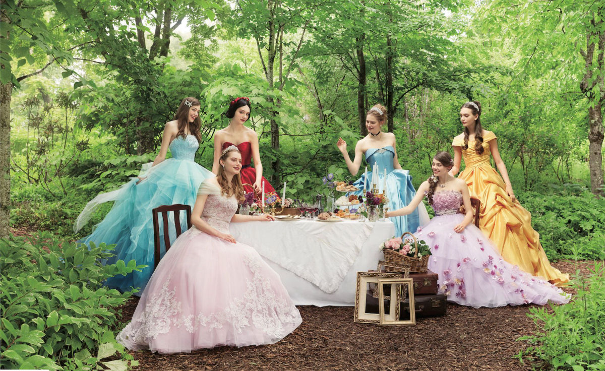 Transforme seu casamento em um conto de fada com estes vestidos de casamento de princesas Disney 01