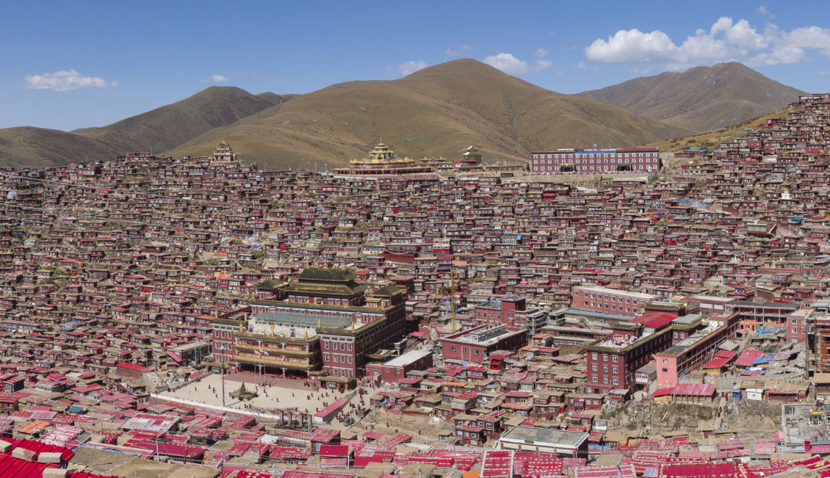 O espetacular monastrio de Seda encravado no plat tibetano a 4 mil metros de altura 05