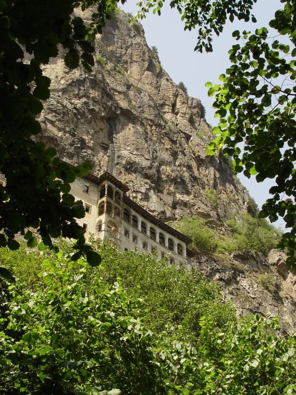 O monastério de Sümela