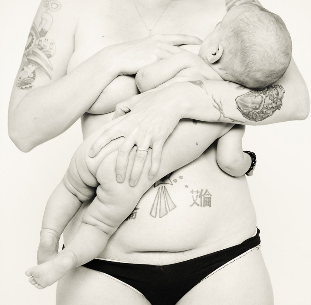 Fotos que devem mudar a forma como vemos os corpos femininos ps-parto 01