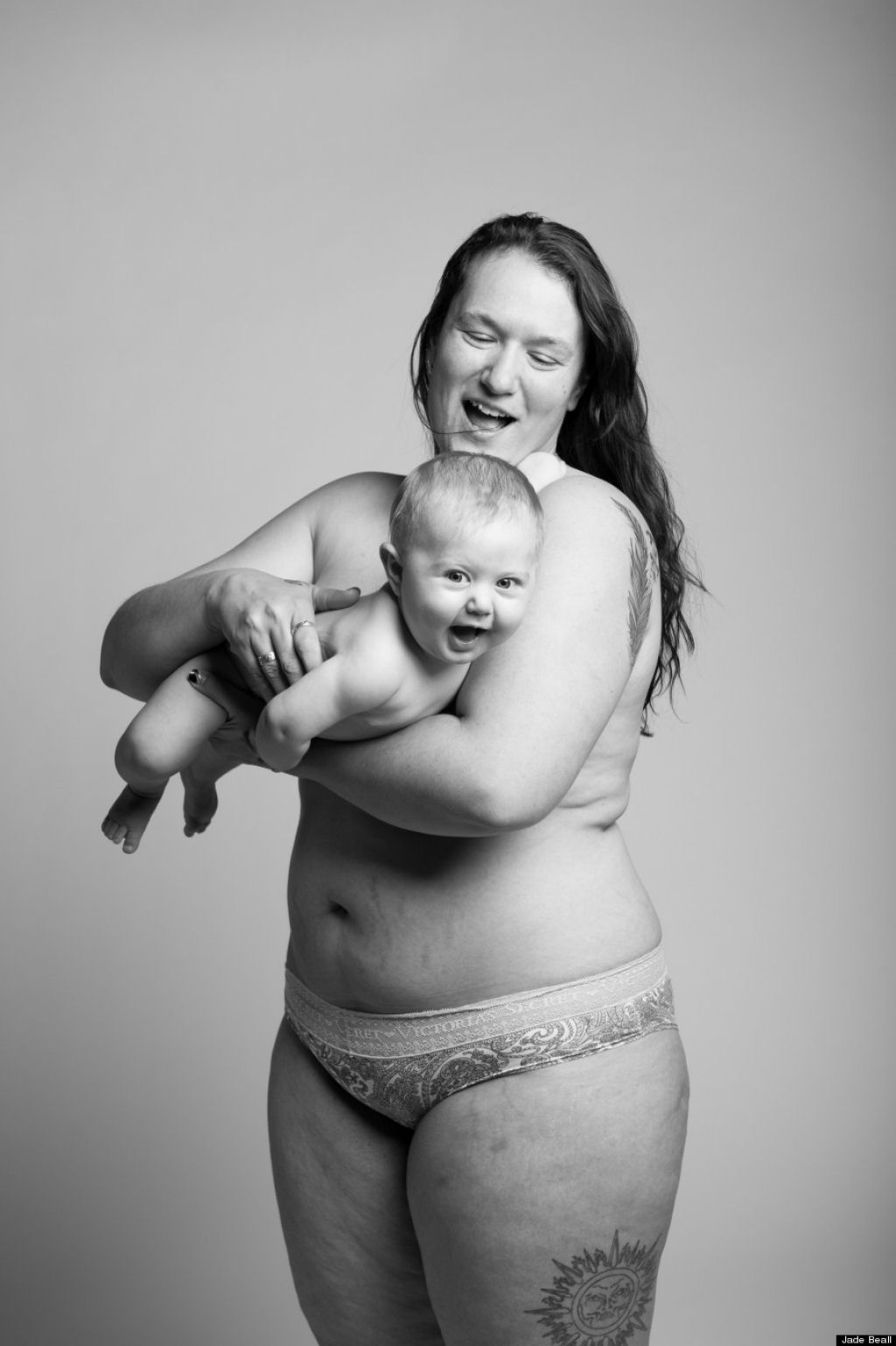Mes sem Photoshop: a verdadeira impresso que deixam 9 meses de gravidez 11