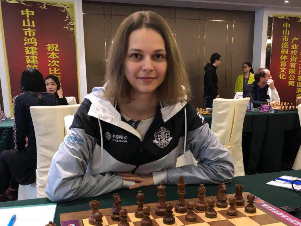 Clube de Xadrez Afonsino: ANNA MUZYCHUK TORNOU-SE HOJE CAMPEÃ