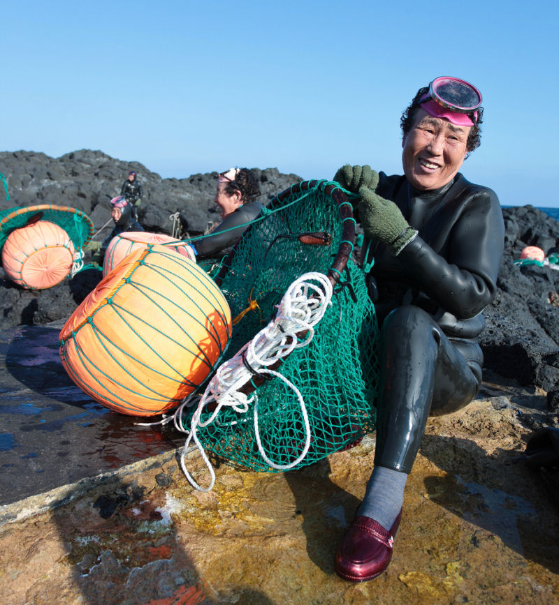 Haenyo as incrveis vovs mergulhadoras da Ilha Jeju 01