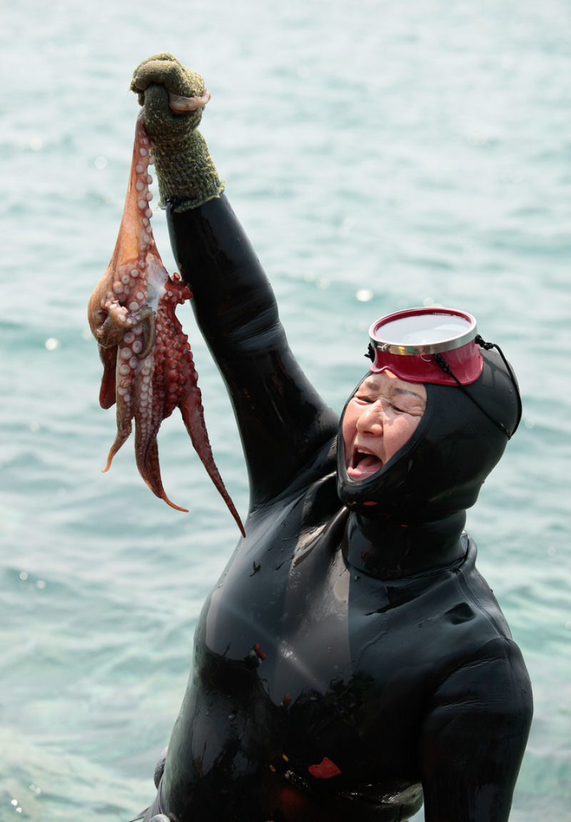 Haenyo as incrveis vovs mergulhadoras da Ilha Jeju 12