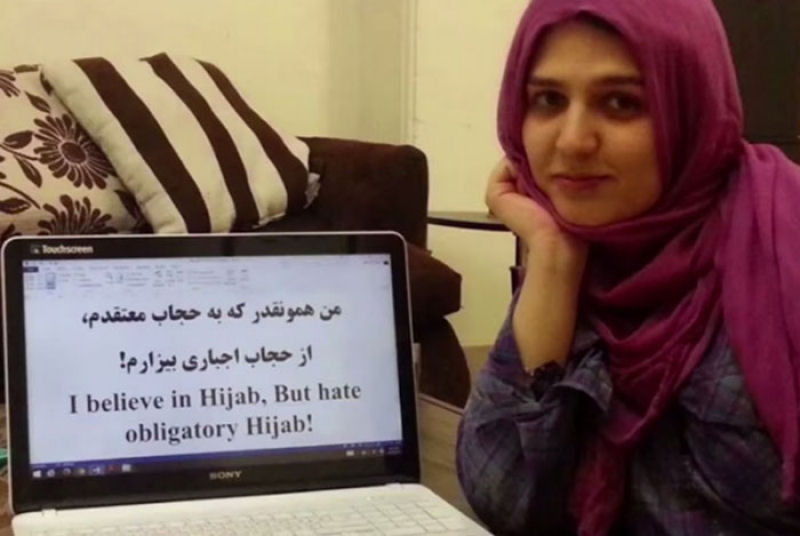 Iranianas protestam contra a estrita lei do hijab publicando fotos com a melena ao vento 09