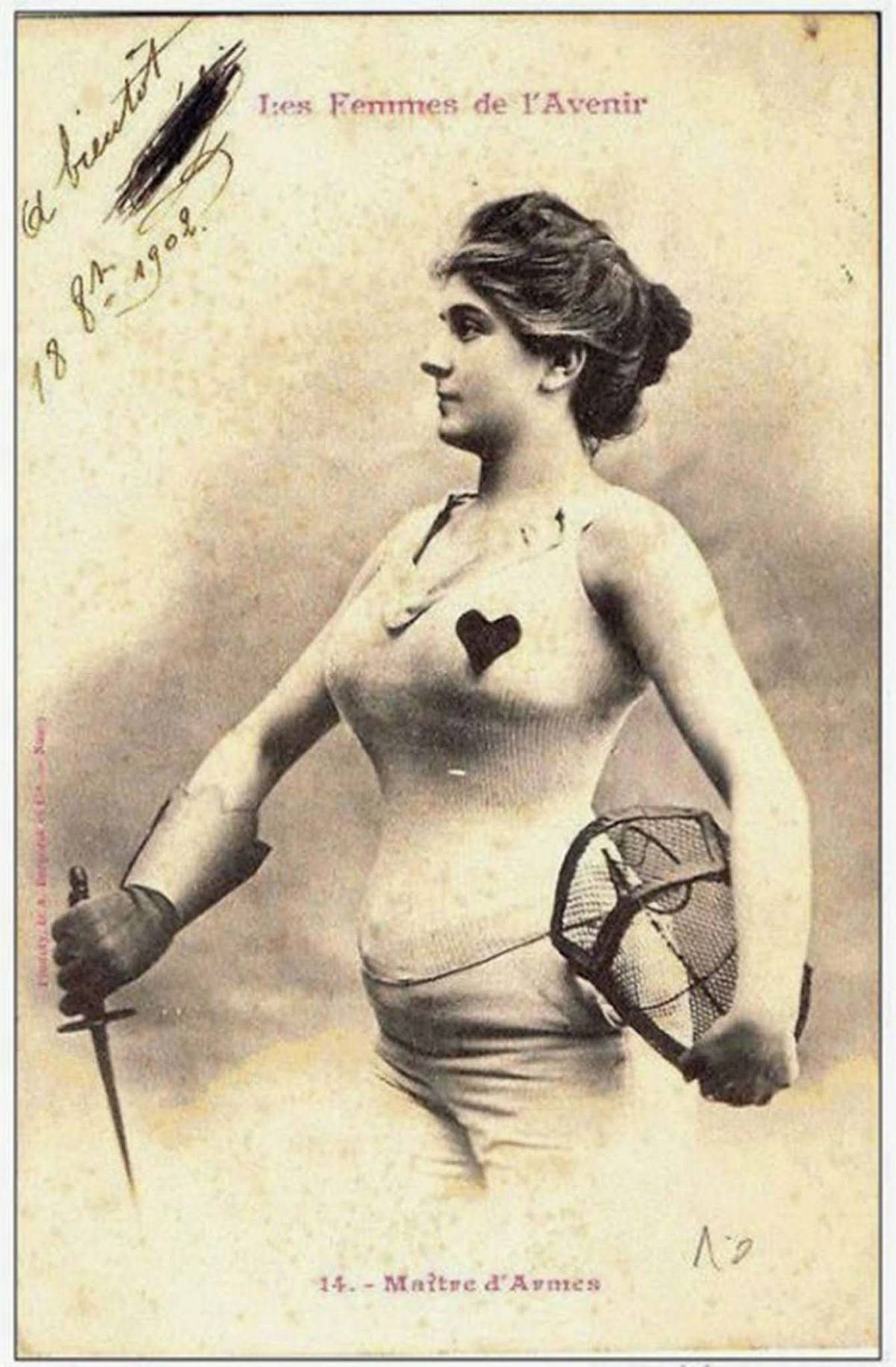Como um artista francês imaginou que seriam as 'Mulheres do Futuro' em 1902 03