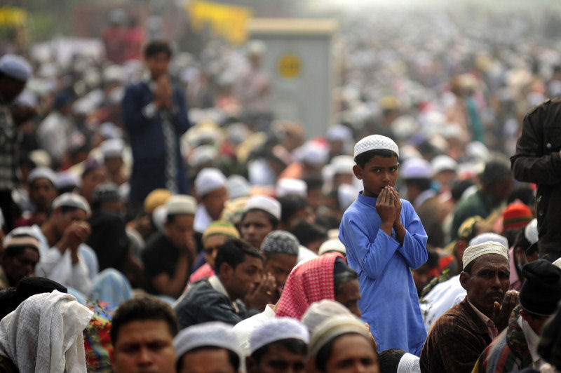 Peregrinação muçulmana em Bangladesh 06