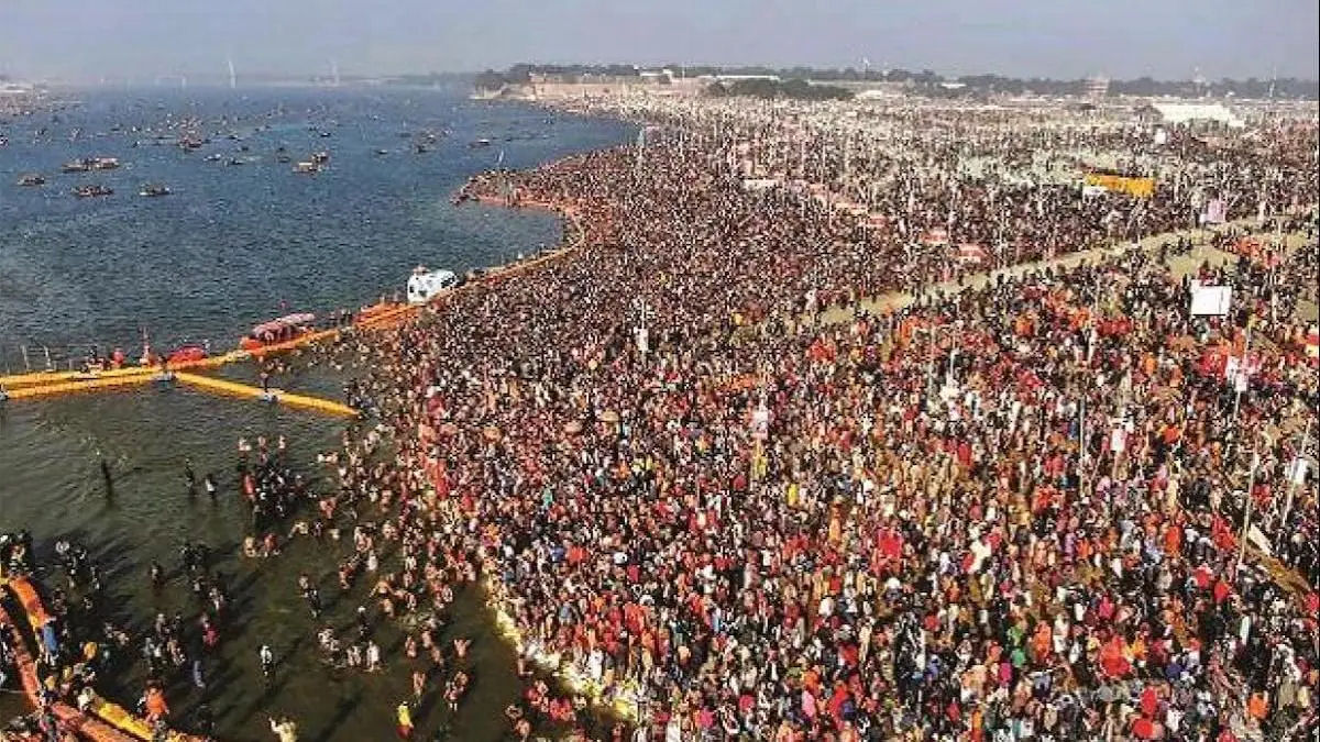 Kumbh Mela, o maior encontro religiosos do mundo realizado na Índia