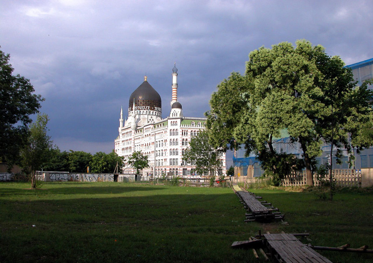 A Mesquita do Tabaco de Dresden, na Alemanha