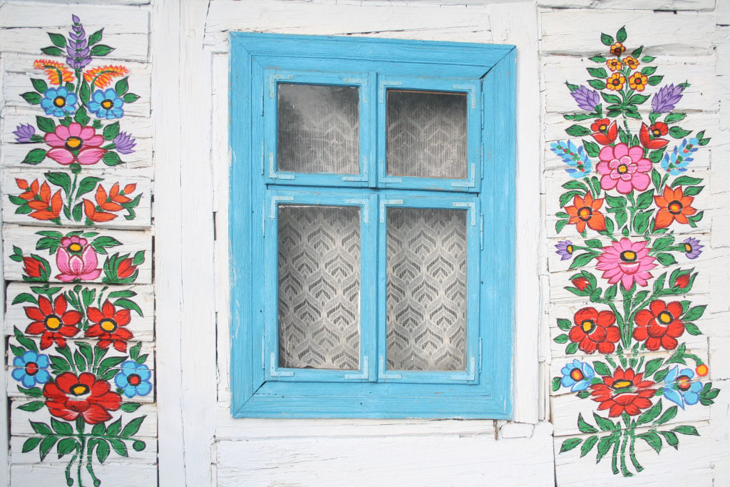 Zalipie, fascinante aldeia pintada com arranjos florais na Polnia 07